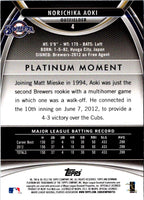 2013 Bowman Platinum Norichika Aoki #4