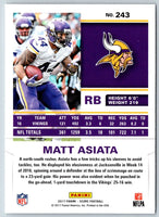 2017 Score Scorecard Matt Asiata #243