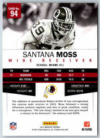 2012 Absolute Santana Moss #94