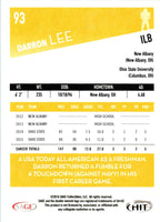 2016 SAGE HIT Darron Lee #93