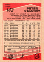 1989 O-Pee-Chee Peter Stastny #143