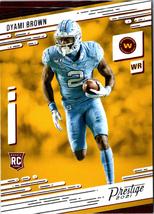 2021 Panini Prestige Dyami Brown #239 Rookie