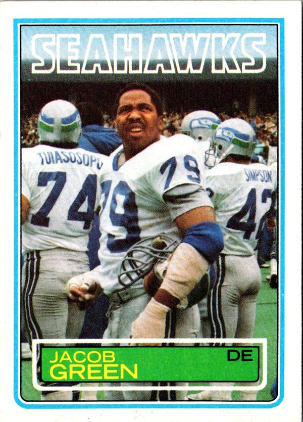 1983 Topps Jacob Green #385 Rookie NM-MT