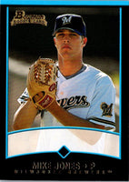 2001 Bowman Draft Picks & Prospects Mike Jones #BDP96 Rookie