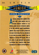 1995 Collector's Choice Player's Club Johan Ramstedt