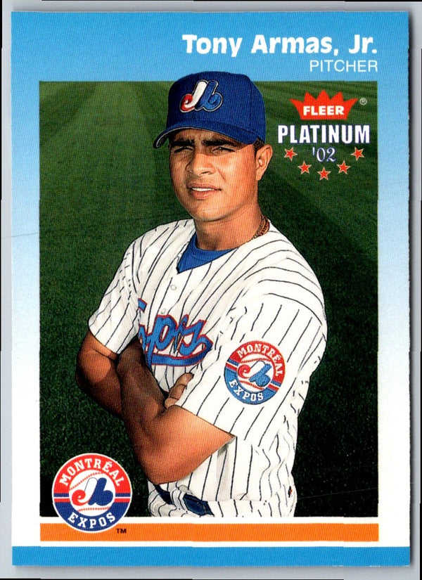 2002 Fleer Platinum Tony Armas Jr. #247