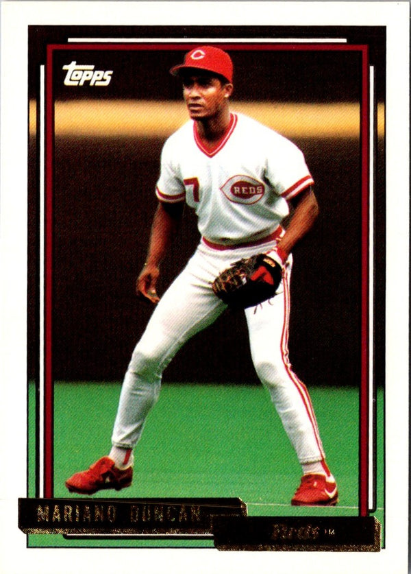 1992 Topps Mariano Duncan #589