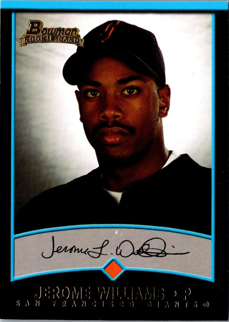 2001 Bowman Draft Picks & Prospects Jerome Williams