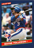 1986 Leaf Wayne Tolleson