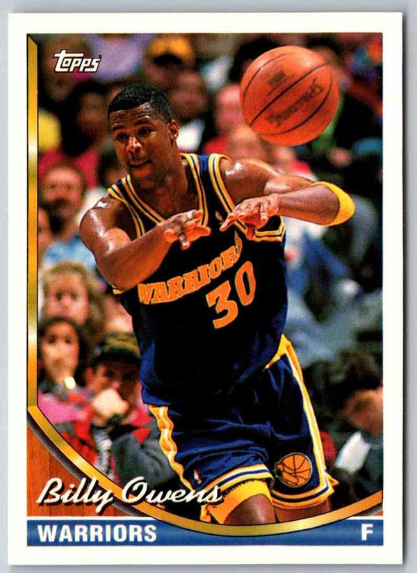 1993 Topps Billy Owens #138