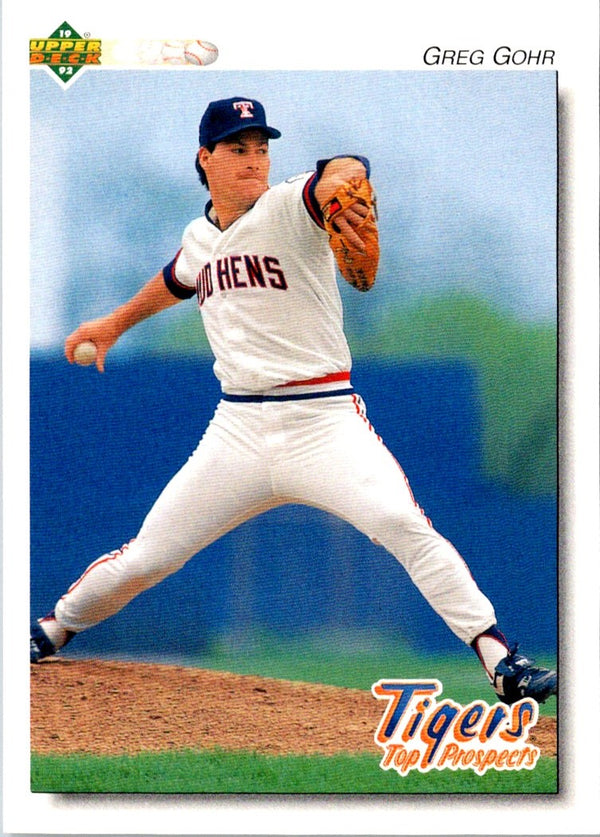 1992 Upper Deck Minors Greg Gohr #195