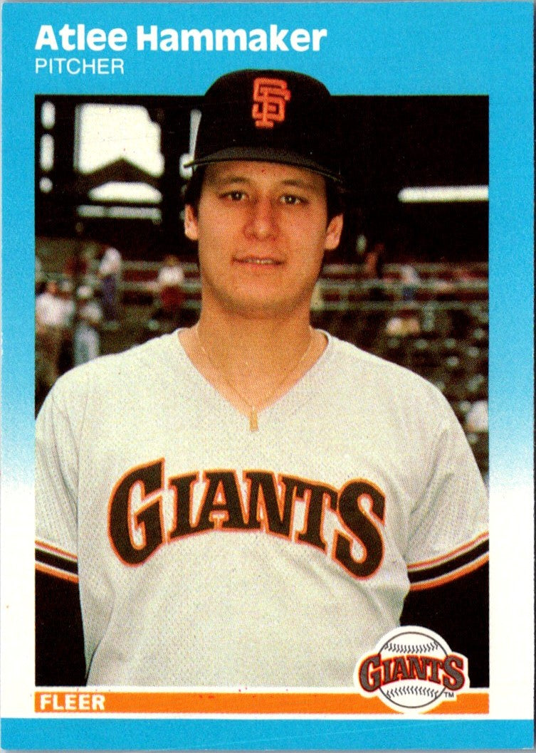 1987 Fleer Update Glossy Atlee Hammaker