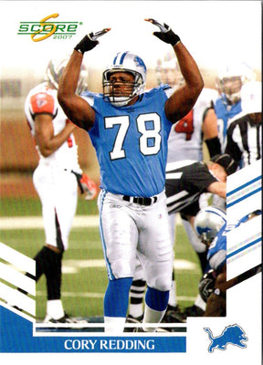 2007 Score Cory Redding #49