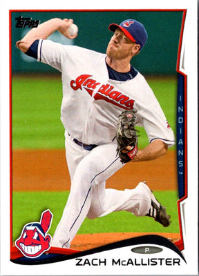 2014 Topps Zach McAllister #616