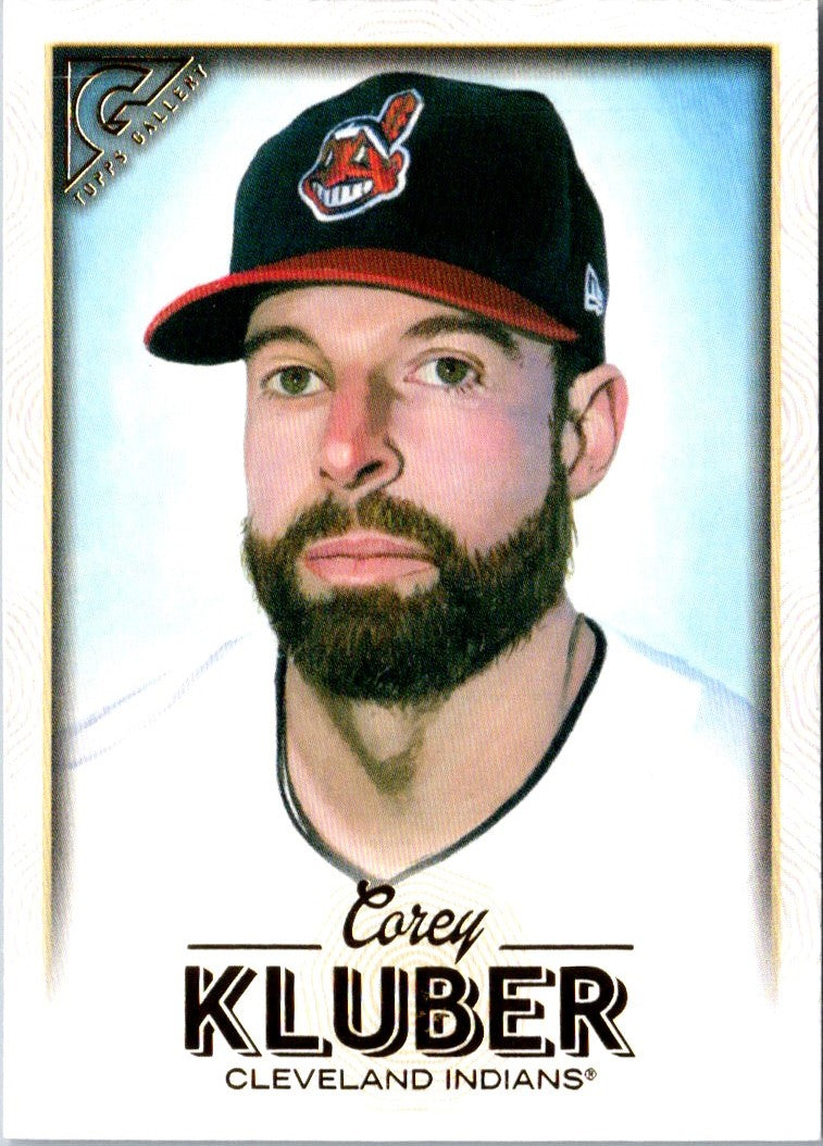 2018 Topps Gallery Corey Kluber