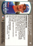 2000 Bowman Draft Picks & Prospects Thomas Mitchell
