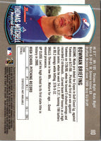 2000 Bowman Draft Picks & Prospects Thomas Mitchell #110 Rookie