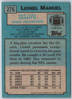 1988 Topps Lionel Manuel #276