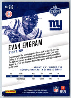 2017 Panini Prestige Xtra Points Green Evan Engram #218