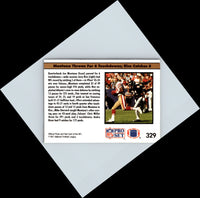 1991 Pro Set Joe Montana/Jerry Rice #329
