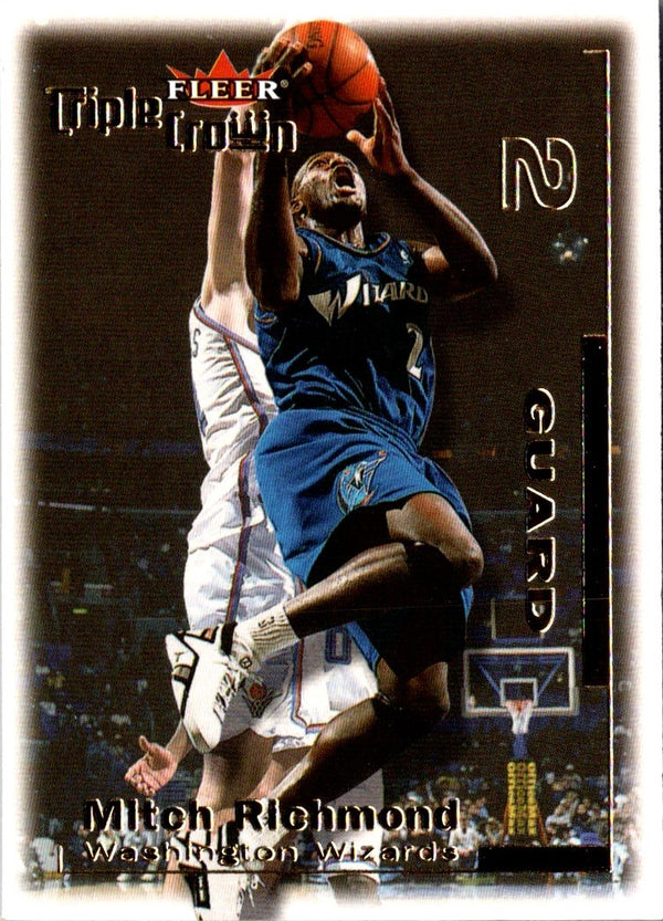 2000 Fleer Triple Crown Mitch Richmond #87