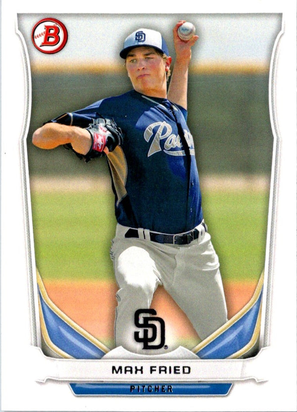 2014 Bowman Draft Picks & Prospects Top Max Fried #TP-8