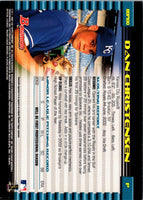 2002 Bowman Draft Picks & Prospects Dan Christensen #BDP100 Rookie