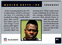 1991 ProLine Marion Butts #51