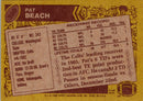 1986 Topps Pat Beach