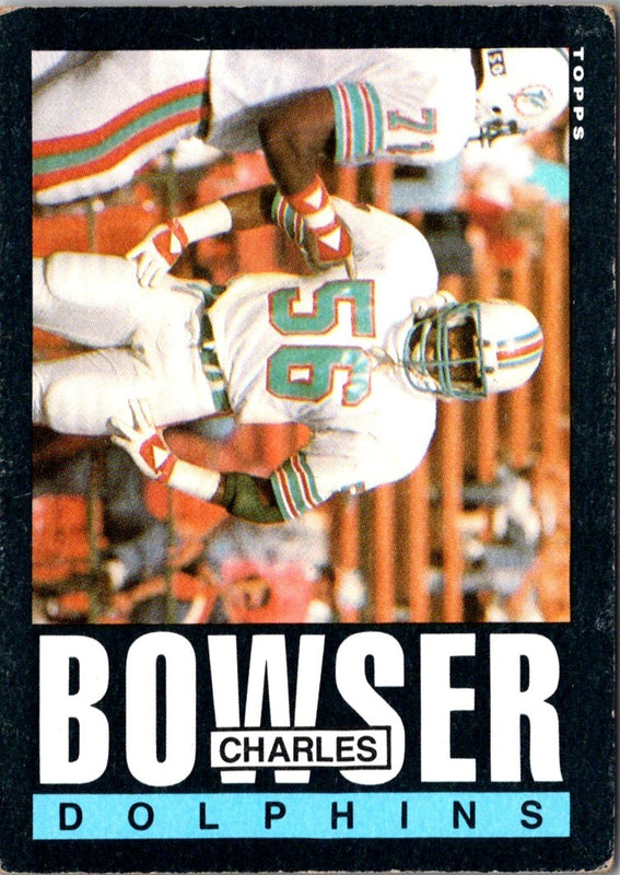 1985 Topps Charles Bowser #306 Rookie