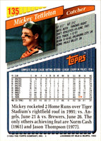 1993 Topps Mickey Tettleton #135