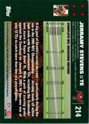 2007 Topps Jerramy Stevens