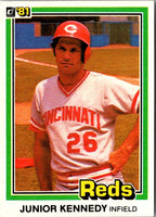 1981 Donruss Junior Kennedy #424