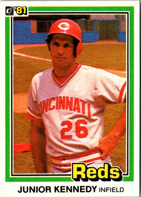 1981 Donruss Junior Kennedy #424