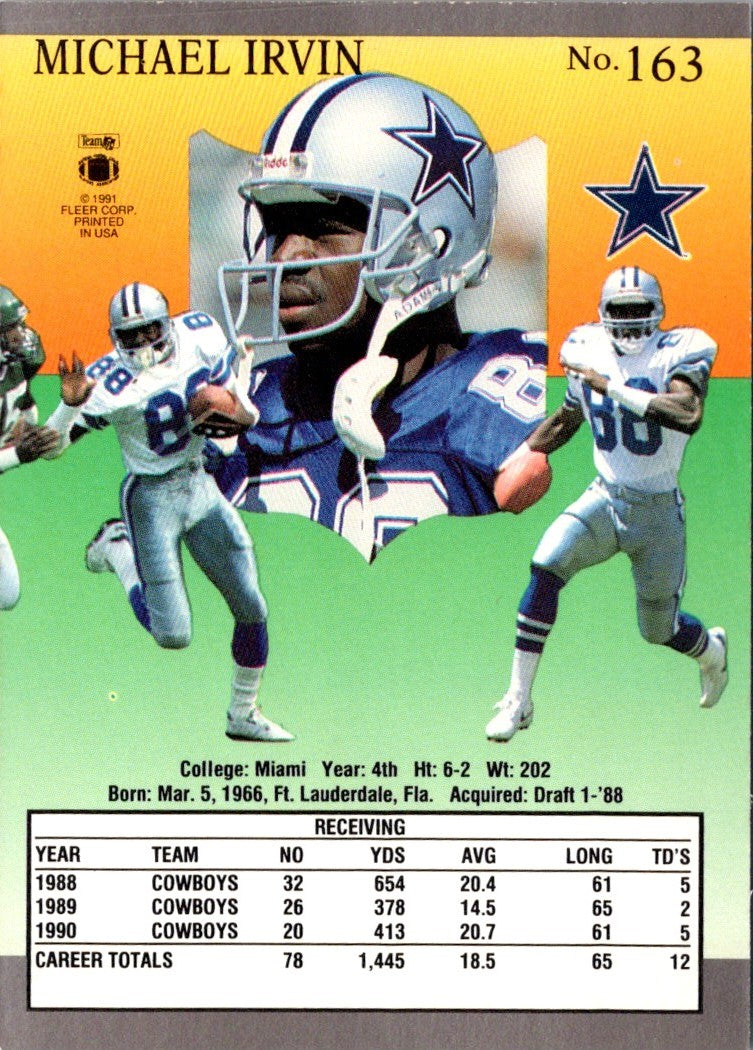 1991 Ultra Michael Irvin