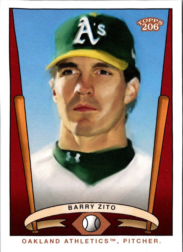 2002 Topps 206 Team Series 2 Barry Zito #T206-21