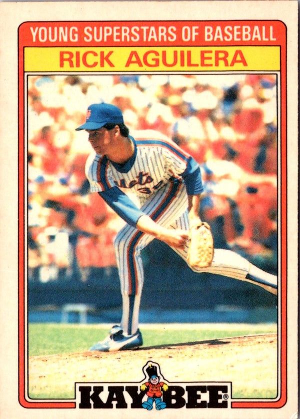 1987 Fleer Exciting Stars Rick Aguilera #2