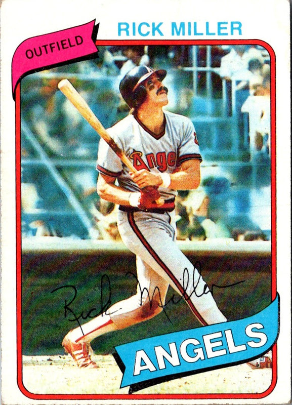 1980 Topps Rick Miller #48
