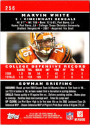 2007 Bowman Marvin White