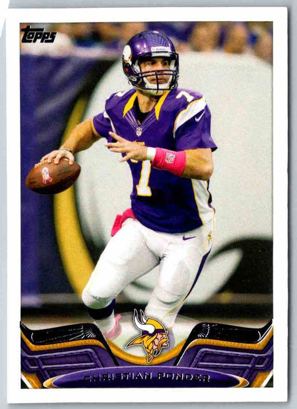 2011 Topps Football Christian Ponder #328