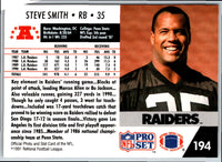 1991 Pro Set Steve Smith #194