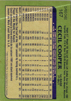 1982 O-Pee-Chee Cecil Cooper #167