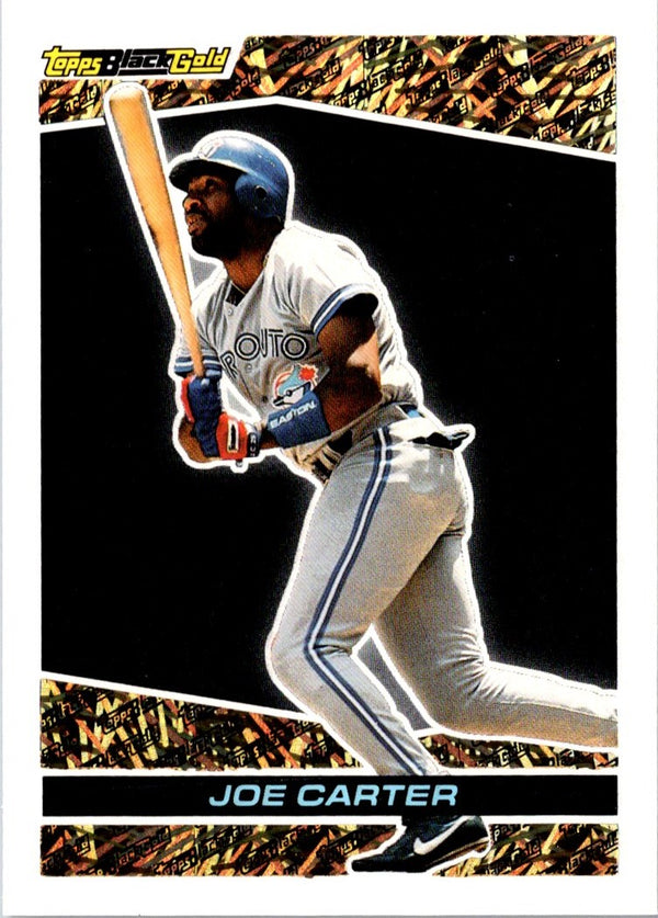 1993 Topps Black Gold Joe Carter #26