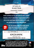 2011 Topps Town Starlin Castro #TT-21