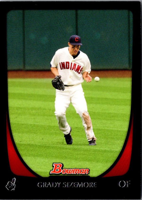 2011 Bowman Grady Sizemore #25 NM-MT