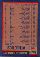 1984 Topps Rickey Henderson/Tim Conroy