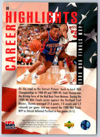 1995 Upper Deck Isiah Thomas #69