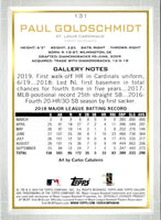 2019 Topps Gallery Paul Goldschmidt #131