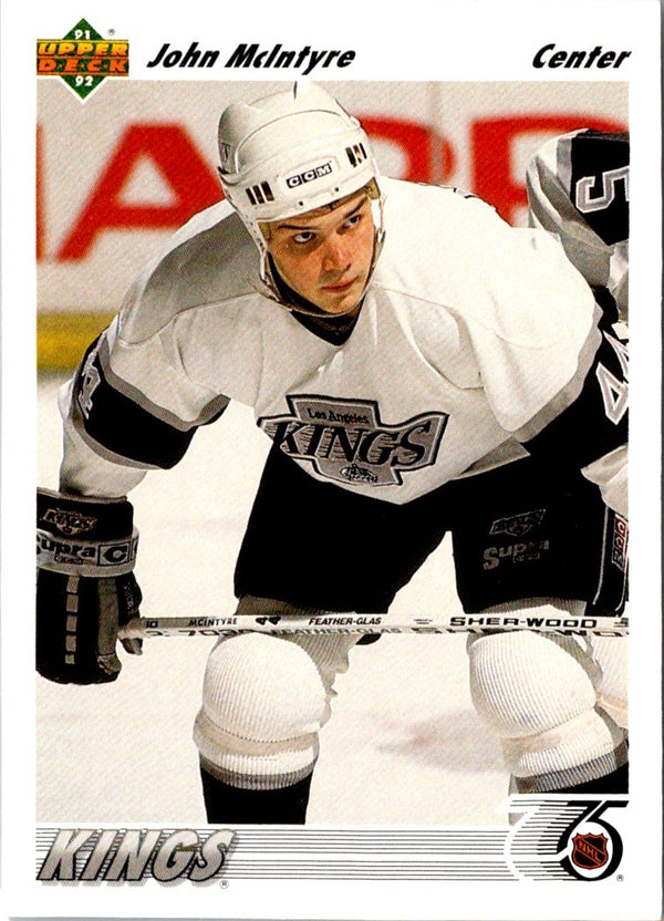 1991 Upper Deck French John McIntyre #218A