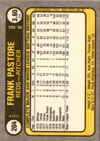 1981 Fleer Frank Pastore #204